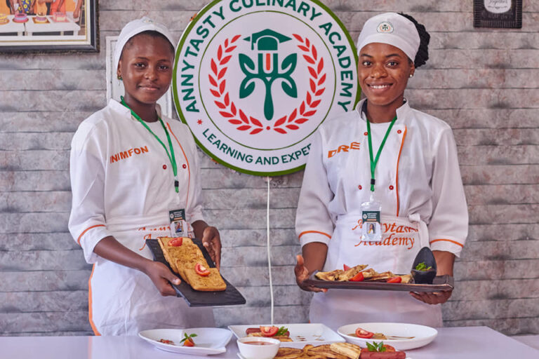 student food plating